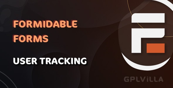 Download Formidable Forms - User Tracking Add-On