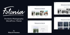 Download Fotonia - Portfolio Photography Theme for WordPress