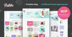 Download Fribbo - Freebies Blog WordPress Theme