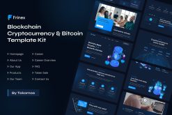 Frinex | Blockchain Cryptocurrency & Bitcoin Elementor Template Kit