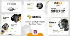 Download Gainioz - Charity & Donation WordPress Theme