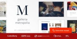 Download Galleria Metropolia -  Art Museum & Exhibition Gallery Theme