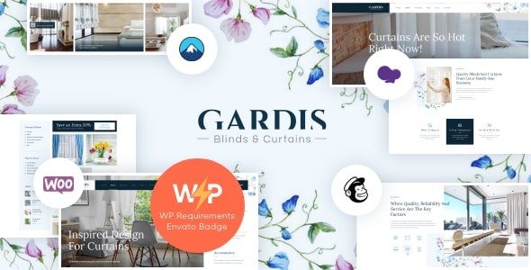 Download Gardis | Blinds and Curtains Studio & Shop WordPress Theme