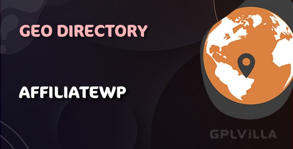 Download GeoDirectory AffiliateWP Integration