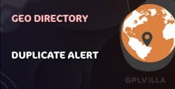 Download GeoDirectory Ajax Duplicate Alert