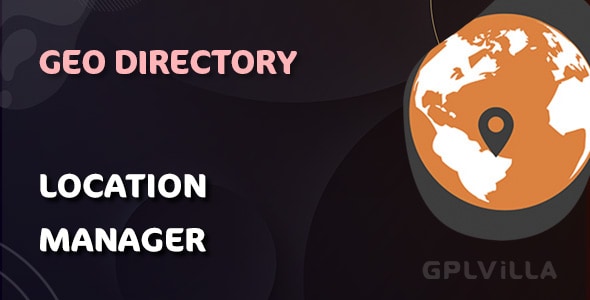 Download GeoDirectory Location Manager