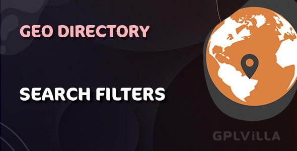 Download GeoDirectory Advanced Search Filters