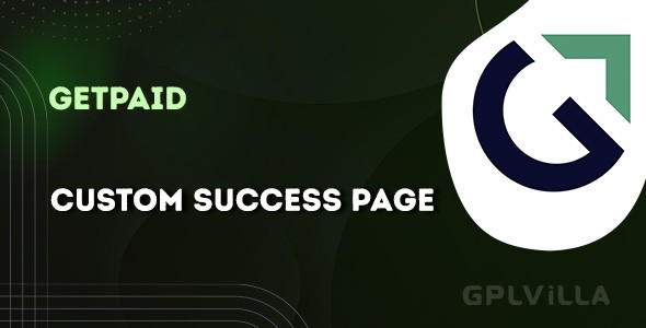 Download GetPaid Custom Item Success Page