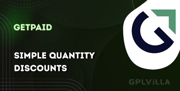 Download GetPaid Simple Quantity Discounts