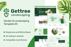 Gettree - Garden & Landscaping Elementor Template Kit