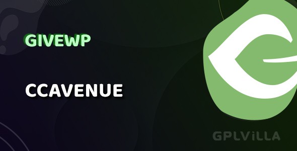 Download GiveWP CCAvenue AddOn WordPress Plugin GPL