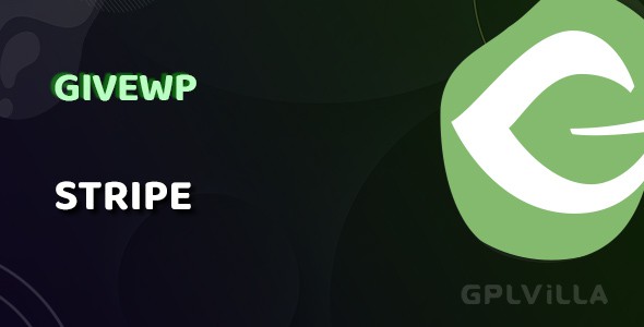 Download GiveWP Stripe Gateway WordPress Plugin GPL