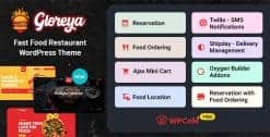 Download Gloreya - Food Ordering & Delivery Restaurant WordPress Theme