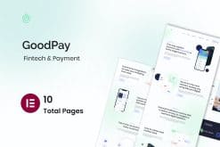 Goodpay - Fintech Elementor Template Kit