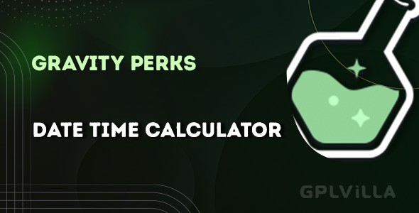 Download Gravity Forms Date Time Calculator