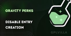 Download Gravity Perks Disable Entry Creation AddOn