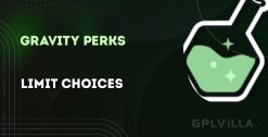 Download Gravity Perks Limit Choices AddOn