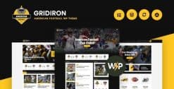 Download Gridiron | American Football & NFL Superbowl Team WordPress Theme