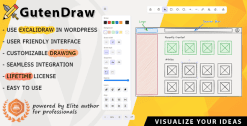 Download GutenDraw - Visualize Ideas with Excalidraw GPL WordPress Plugin