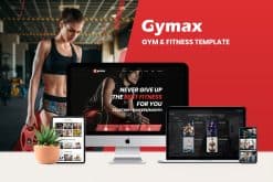 Gymax - Gym & Fitness Elementor Template Kit