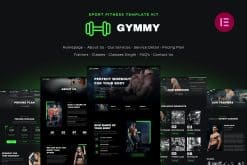 Gymmy - Fitness & Gym Elementor Template Kit