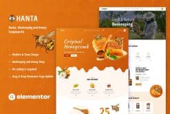 Hanta - Beekeeping & Honey Elementor Template Kit