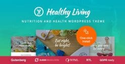 Download Healthy Living - Nutrition and Wellness WordPress Theme