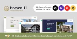 Download Heaven11 | Property & Apartment Real Estate WordPress Theme