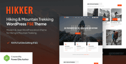 Hikker – Hiking & Mountain Trekking FSE WordPress Theme
