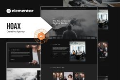 Hoax - Creative Agency Elementor Template Kit