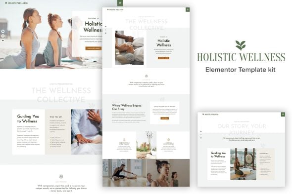 Holistic Welness – Alternative Health Template Kit