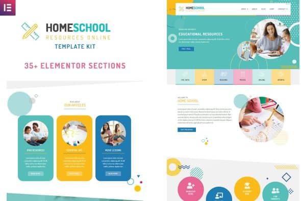 Home School - Premium Elementor Template Kit