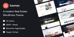 Download Homez – Real Estate WordPress Theme GPL WordPress Plugin