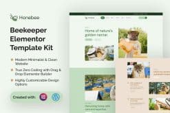 Honebee - Beekeeper Elementor Template Kit