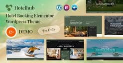 Download Hotelhub - Luxury & Resort Booking WordPress Theme GPL WordPress Plugin