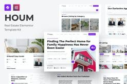 Houm - Real Estate Elementor Template Kit