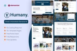 Humany - Charity Elementor Pro Template Kit