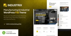 Download Industrix – Manufacturing & Industrial Gutenverse FSE WordPress Block Theme GPL WordPress Plugin
