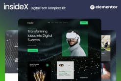 InsideX – IT Solution & Service Elementor Template Kits