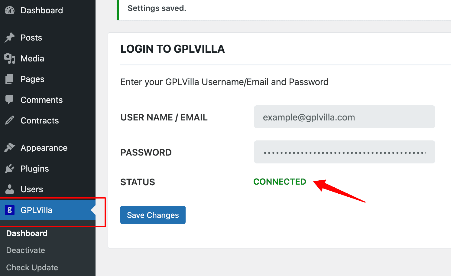 Install GPLVilla Auto Updater Plugin