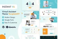 Instant VA - Virtual Assistant Elementor Template Kit