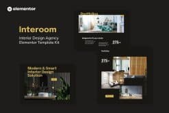 Interoom - Interior Design & Architecture Elementor Template Kit