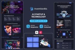 InventionAIs - AI Startups & Technology Elementor Template Kit