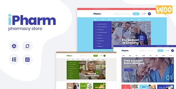 Download IPharm - Online Pharmacy & Medical WordPress Theme