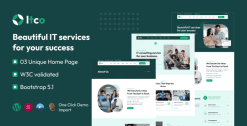Download Itco - IT Solutions & Services WordPress Theme GPL WordPress Plugin