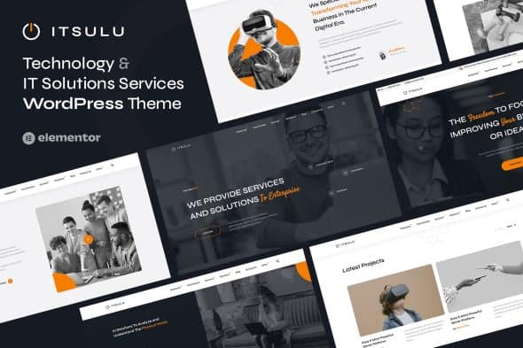 Download ITSulu - Technology & IT Solutions WordPress Theme GPL WordPress Plugin