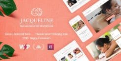 Download Jacqueline | Spa & Massage Salon Beauty WordPress Theme + Elementor