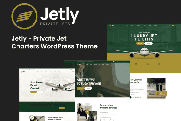 Download Jetly - Private Jet Charters WordPress Theme GPL WordPress Plugin