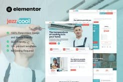 JezzCool - AC Repair Services Elementor Pro Template Kit