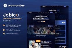 Jobico – Job Board & Vacancies Elementor Template Kit